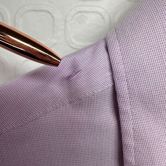 Bonobos Mens 17 35 Athletic Fit Stretch Long Sleeve Collared Button Shirt - Picture 5 of 10